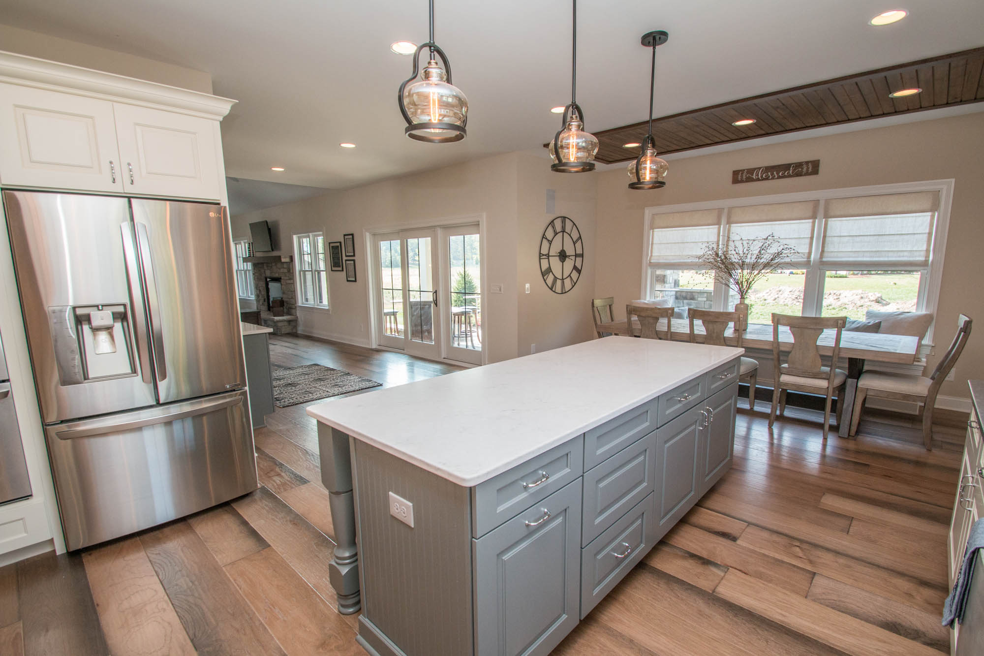 Contemporary kitchen renovation | Avon, OH | North Star Premier Custom Homes