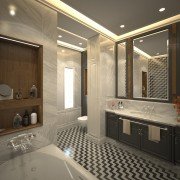 Spa bathroom proposed reno view #2 | Avon, OH | North Star Premier Custom Homes