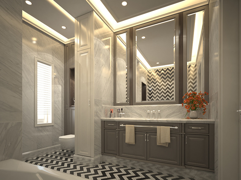 Spa bathroom proposed reno view #3 | Avon, OH | North Star Premier Custom Homes
