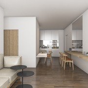 3d rendering living room reno | Avon, OH | North Star Premier Custom Homes