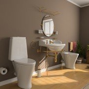 Custom bathroom 3-d rendering | Avon, OH | North Star Premier Custom Homes