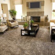 Custom living space tile fire place | Avon, OH | North Star Premier Custom Homes