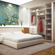 Contemporary guest bedroom design | Avon, OH | North Star Premier Custom Homes