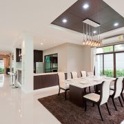 Modern kitchen, dining room & living room remodel | Avon, OH | North Star Premier Custom Homes
