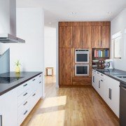 Custom modern kitchen renovation with custom cabinets | Avon, OH | North Star Premier Custom Homes