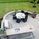 North Star Premier Custom Homes in Westlake, OH - Outdoor living space with sink & grille