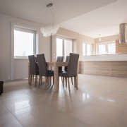 Basement living space remodel | Avon, OH | North Star Premier Custom Homes