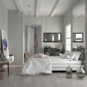 Modern bedroom & en suite reno | Avon, OH | North Star Premier Custom Homes